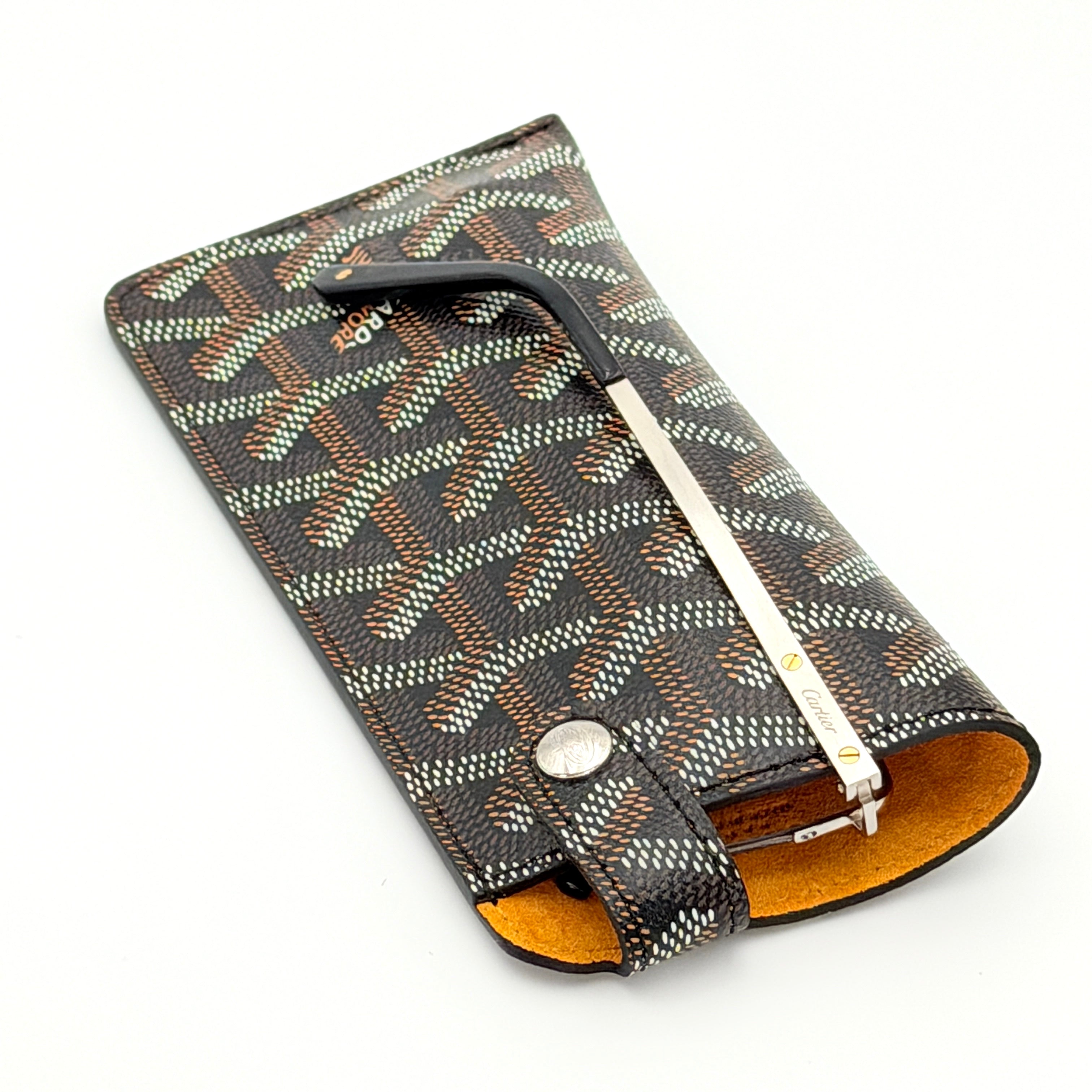 Goyard Montmartre PM Glasses Case - Black