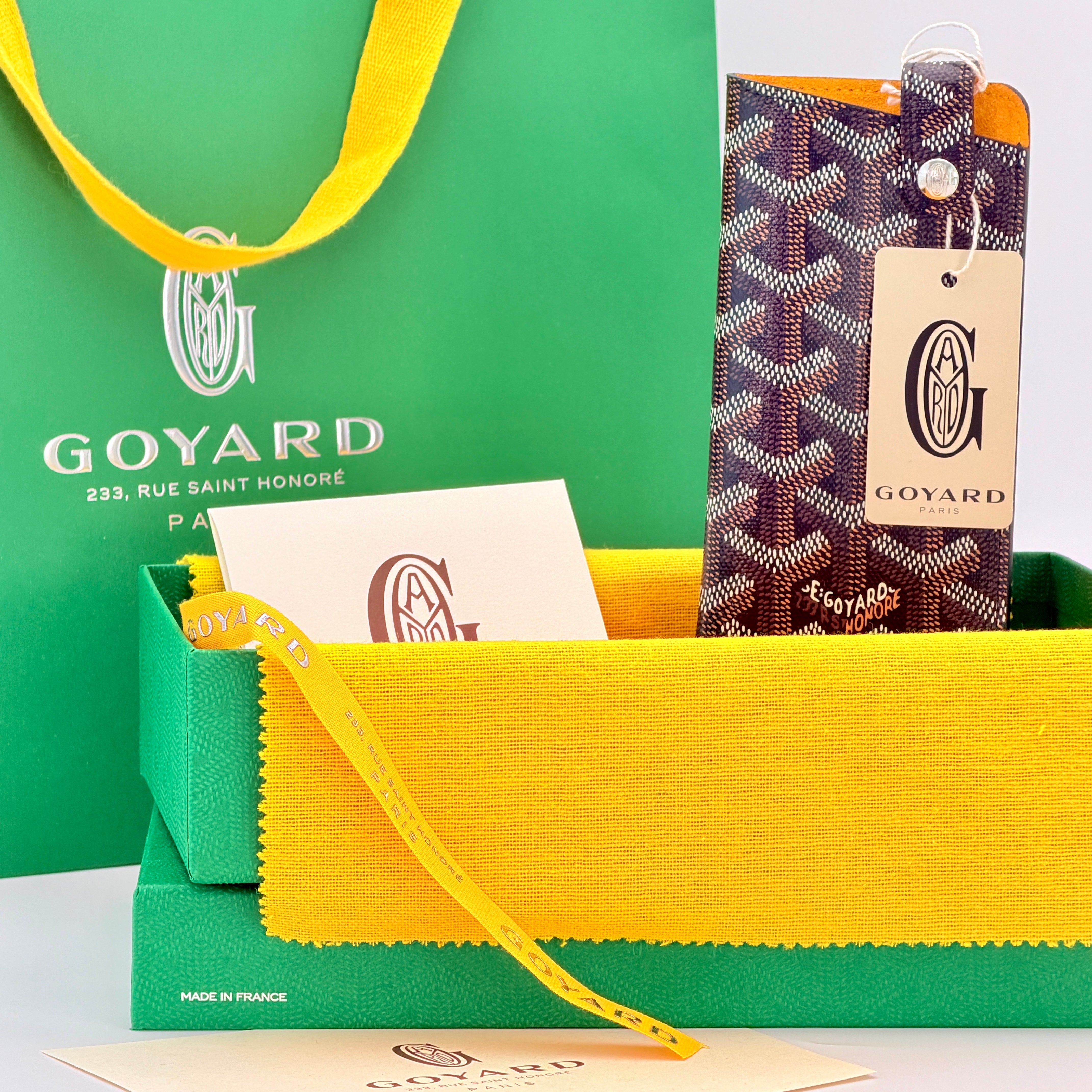 Goyard Montmartre PM Glasses Case - Black