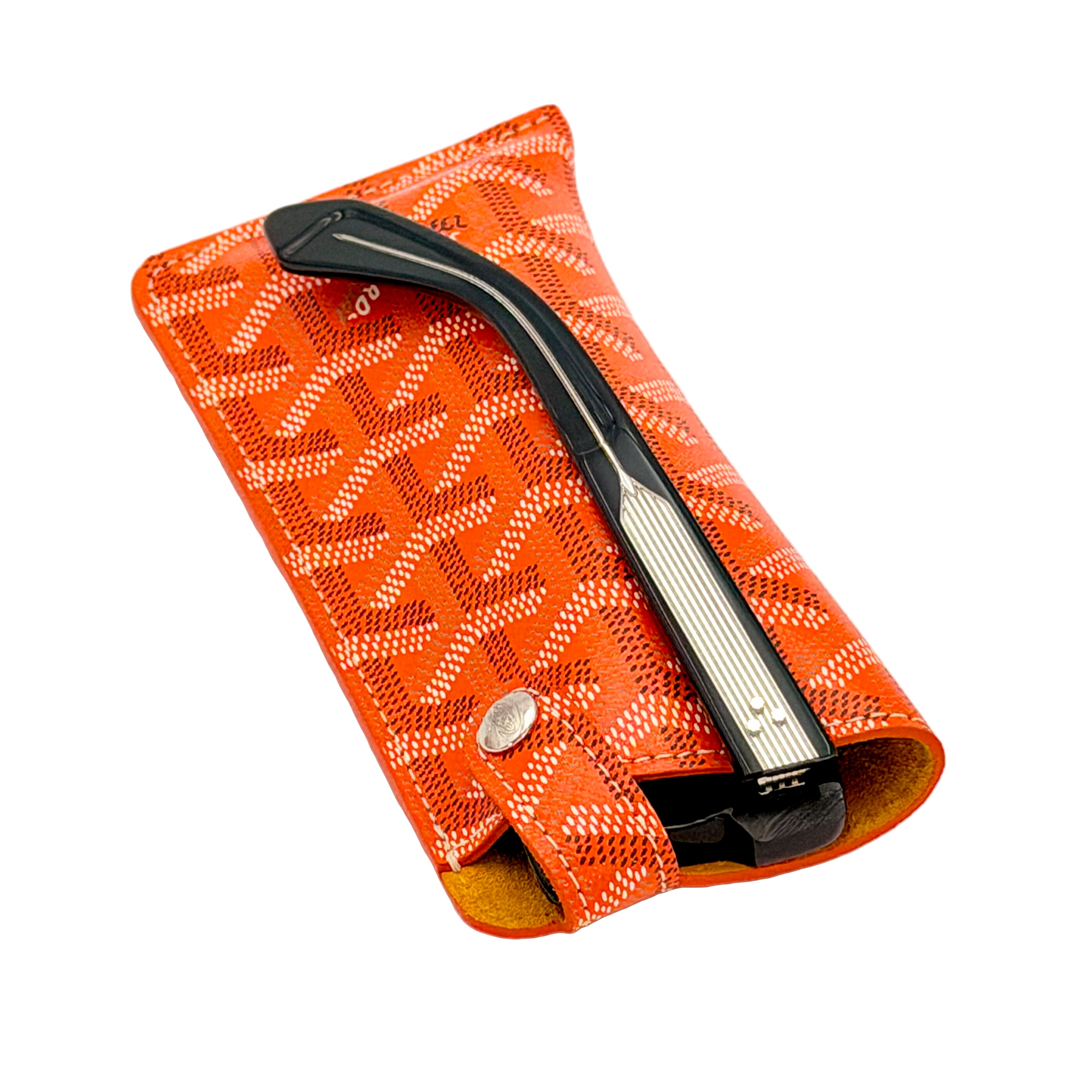Goyard Montmartre PM Glasses Case - Orange