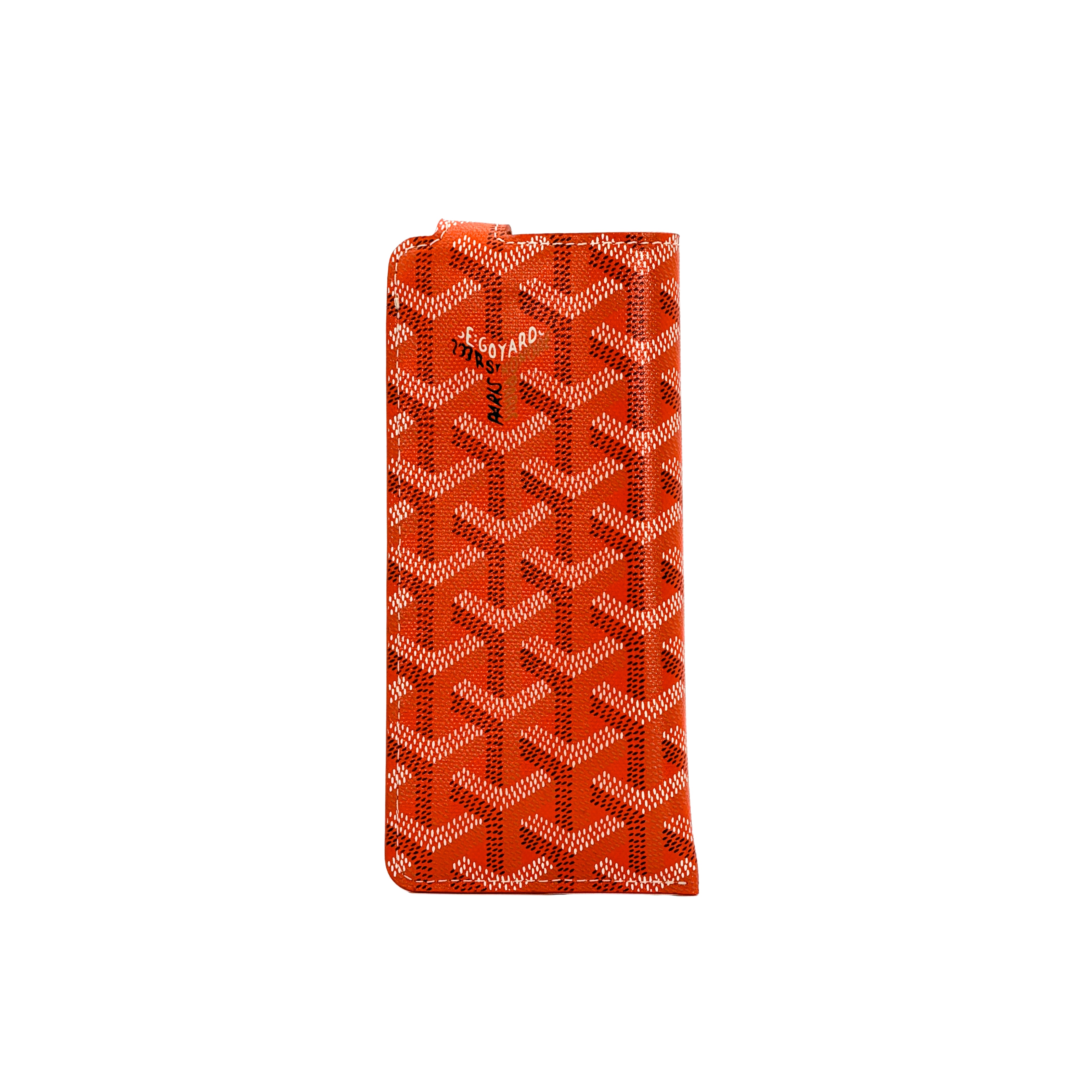 Goyard Montmartre PM Glasses Case - Orange