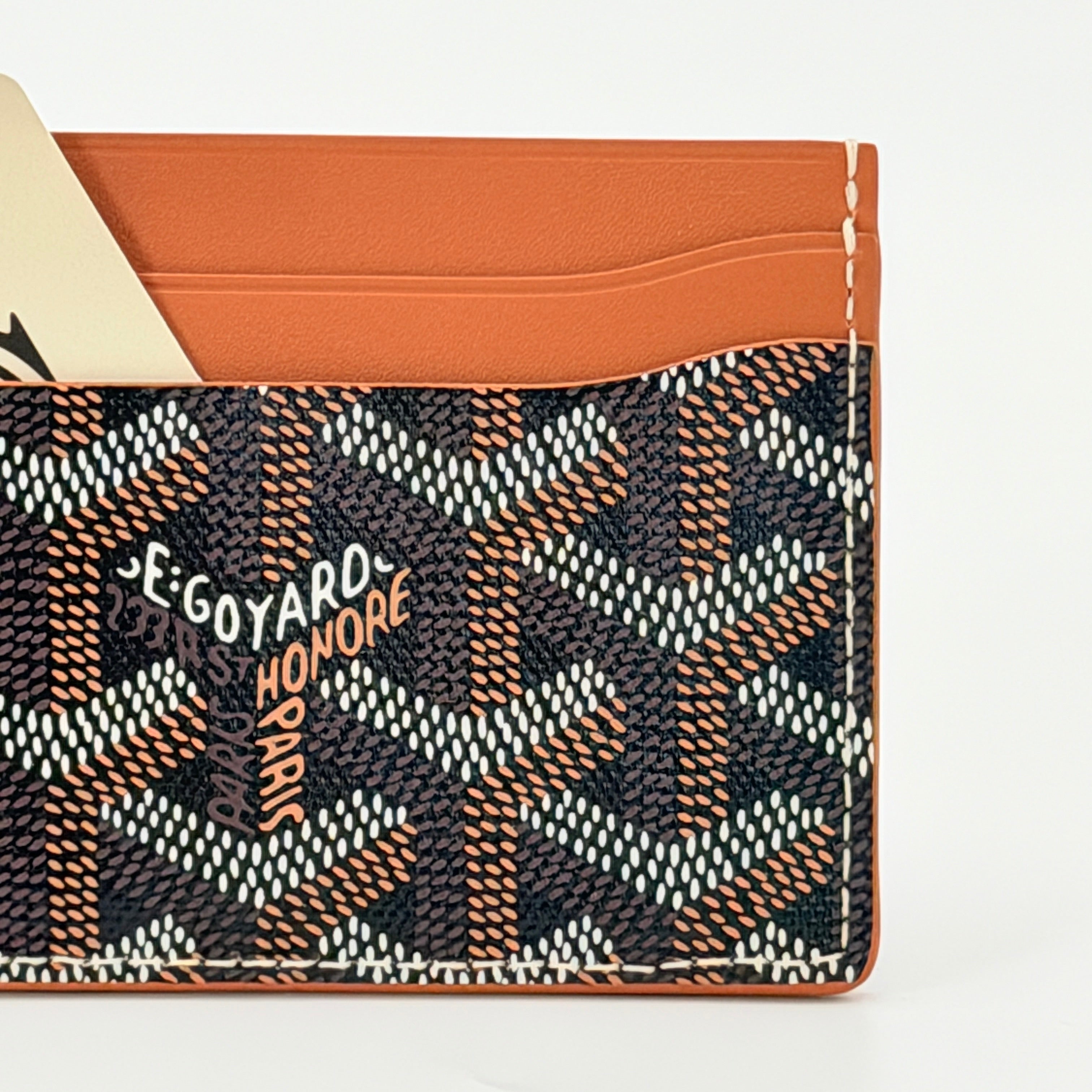Goyard Saint Sulpice Card Wallet - Tan