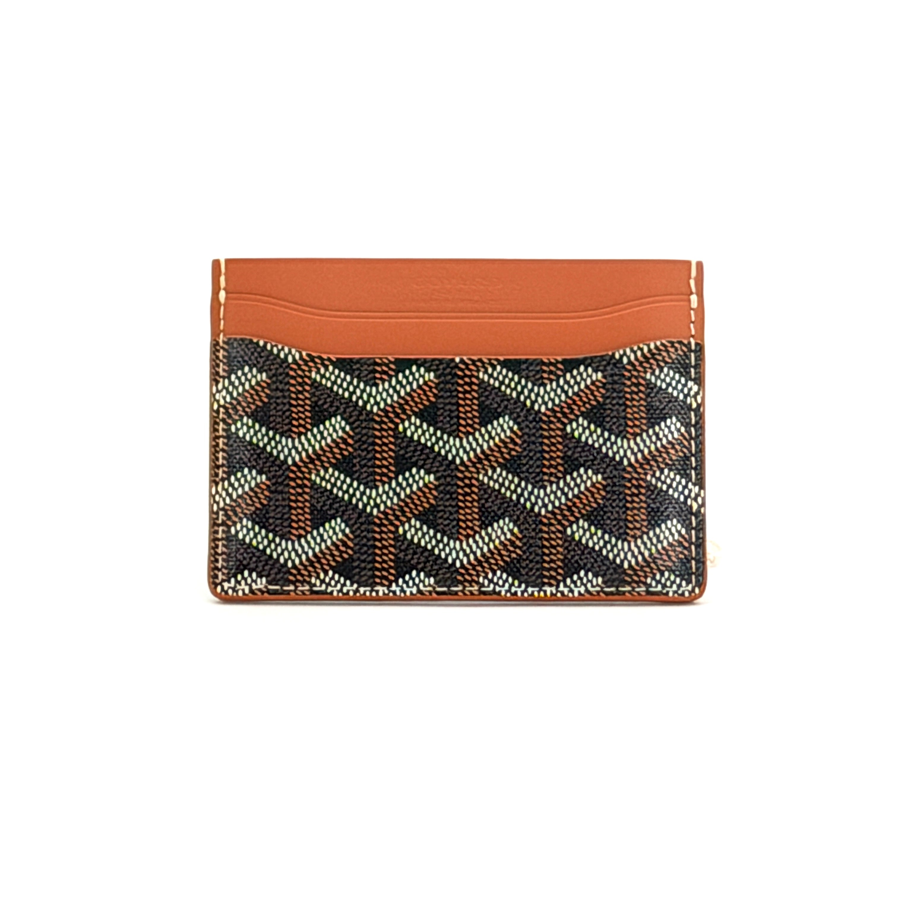 Goyard Saint Sulpice Card Wallet - Tan
