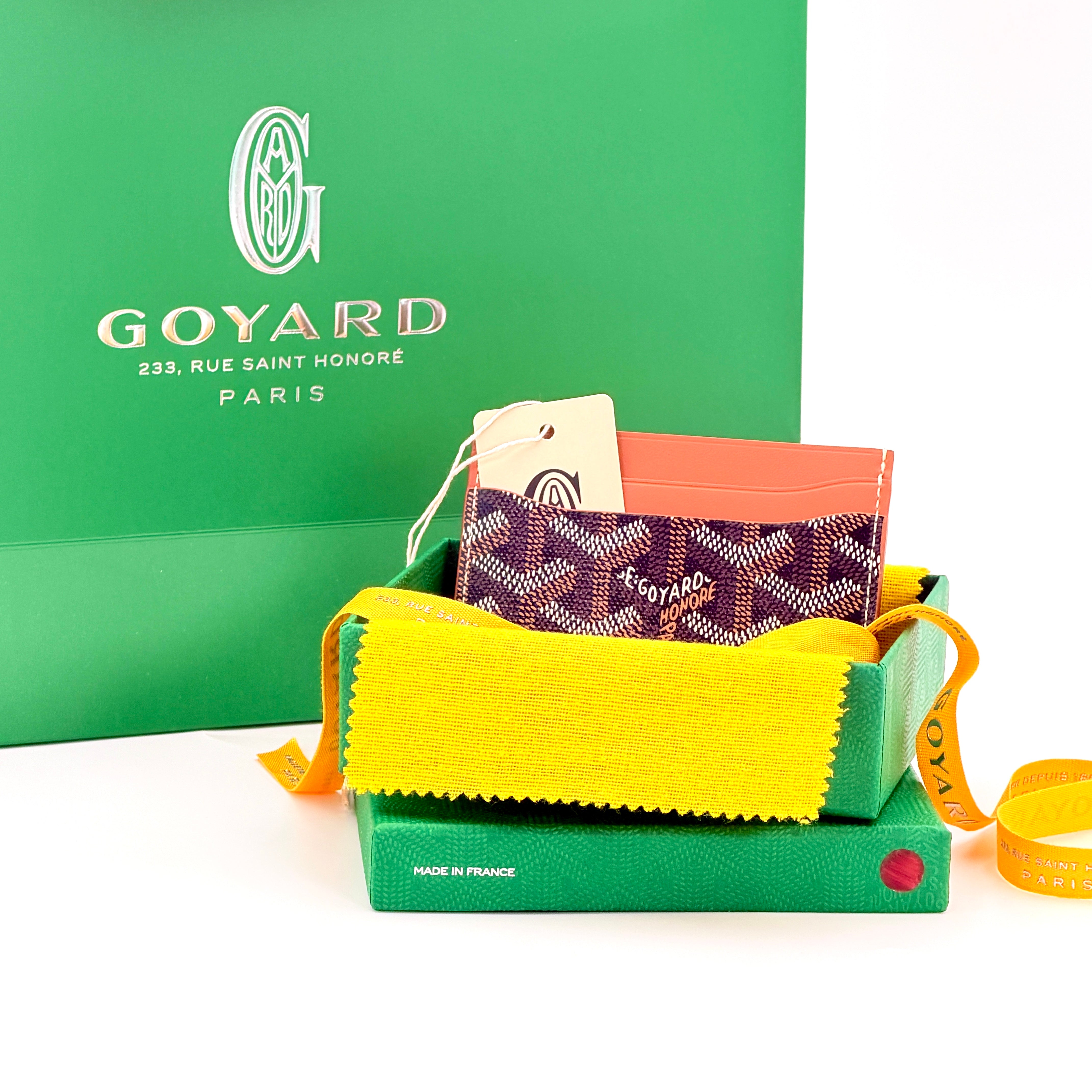 Goyard Saint Sulpice Card Wallet - Tan