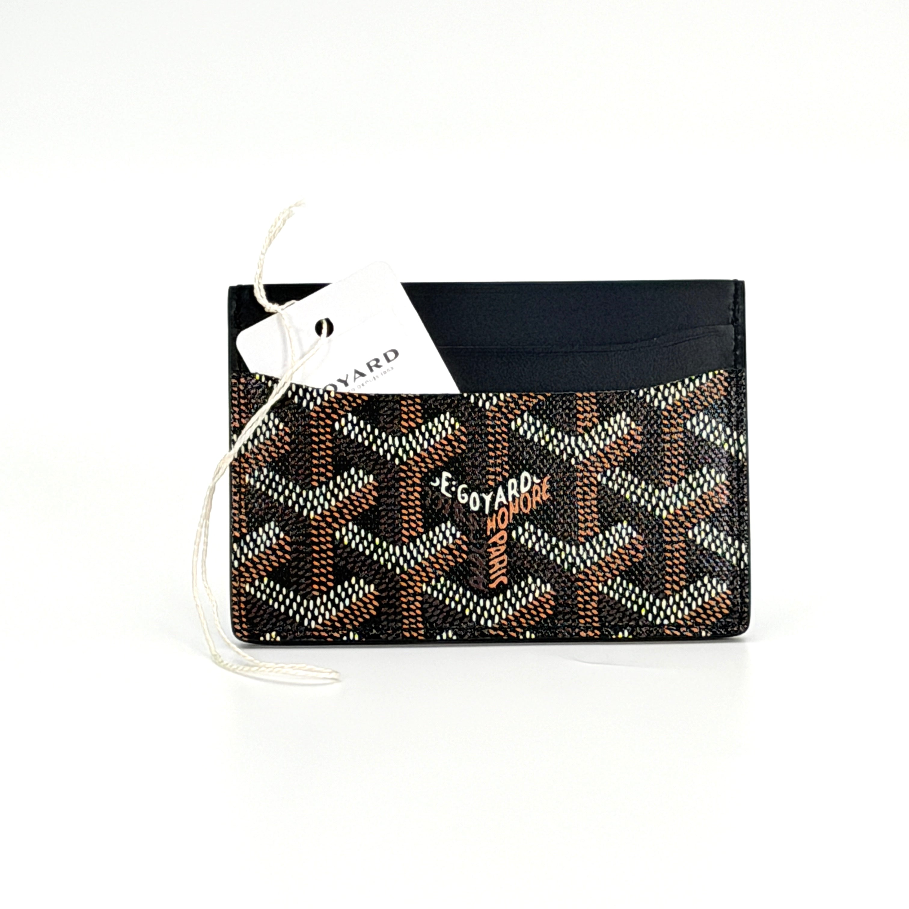Goyard Saint Sulpice Card Wallet - Black