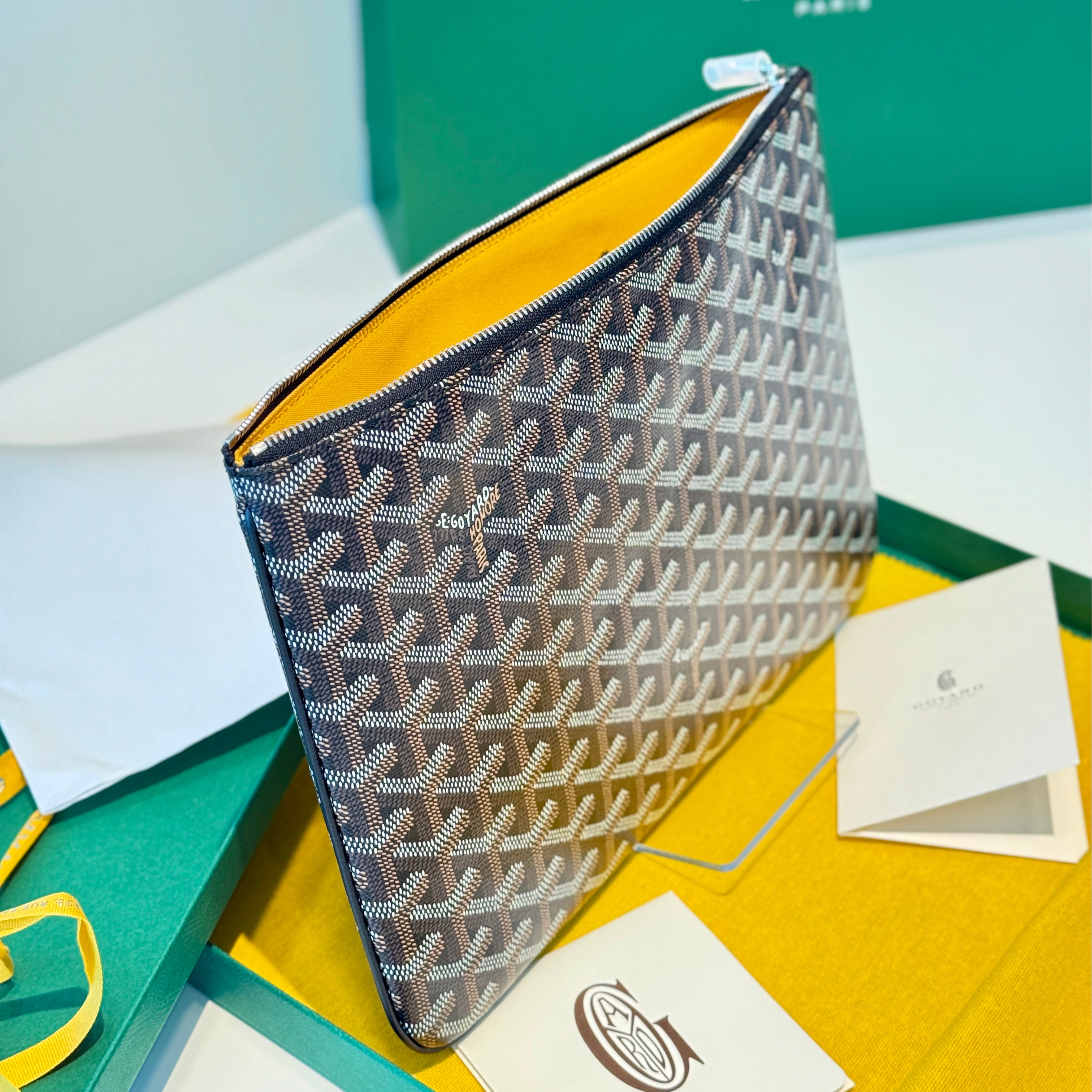 Goyard Senat MM Pouch - Black