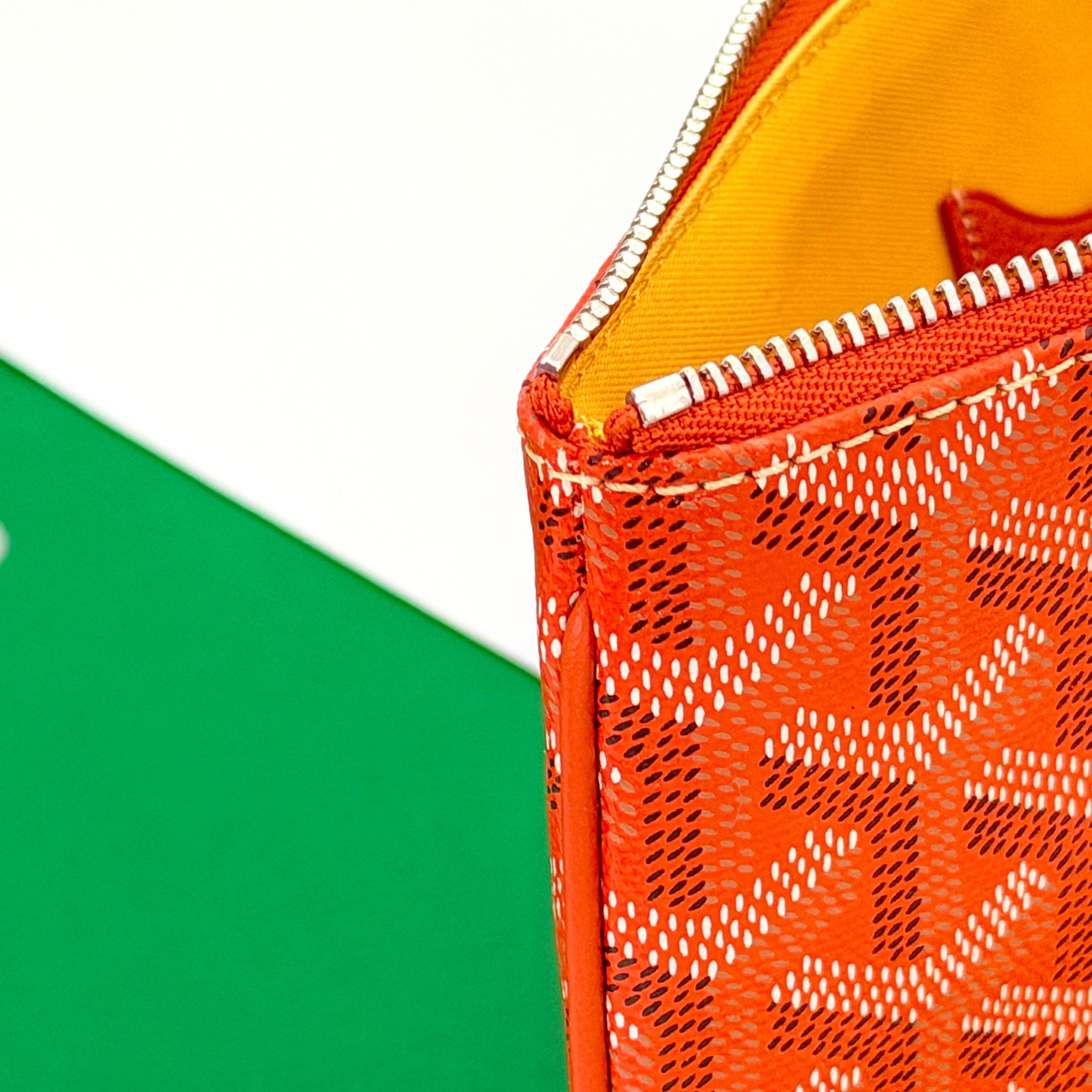 Goyard Senat MM Pouch - Orange