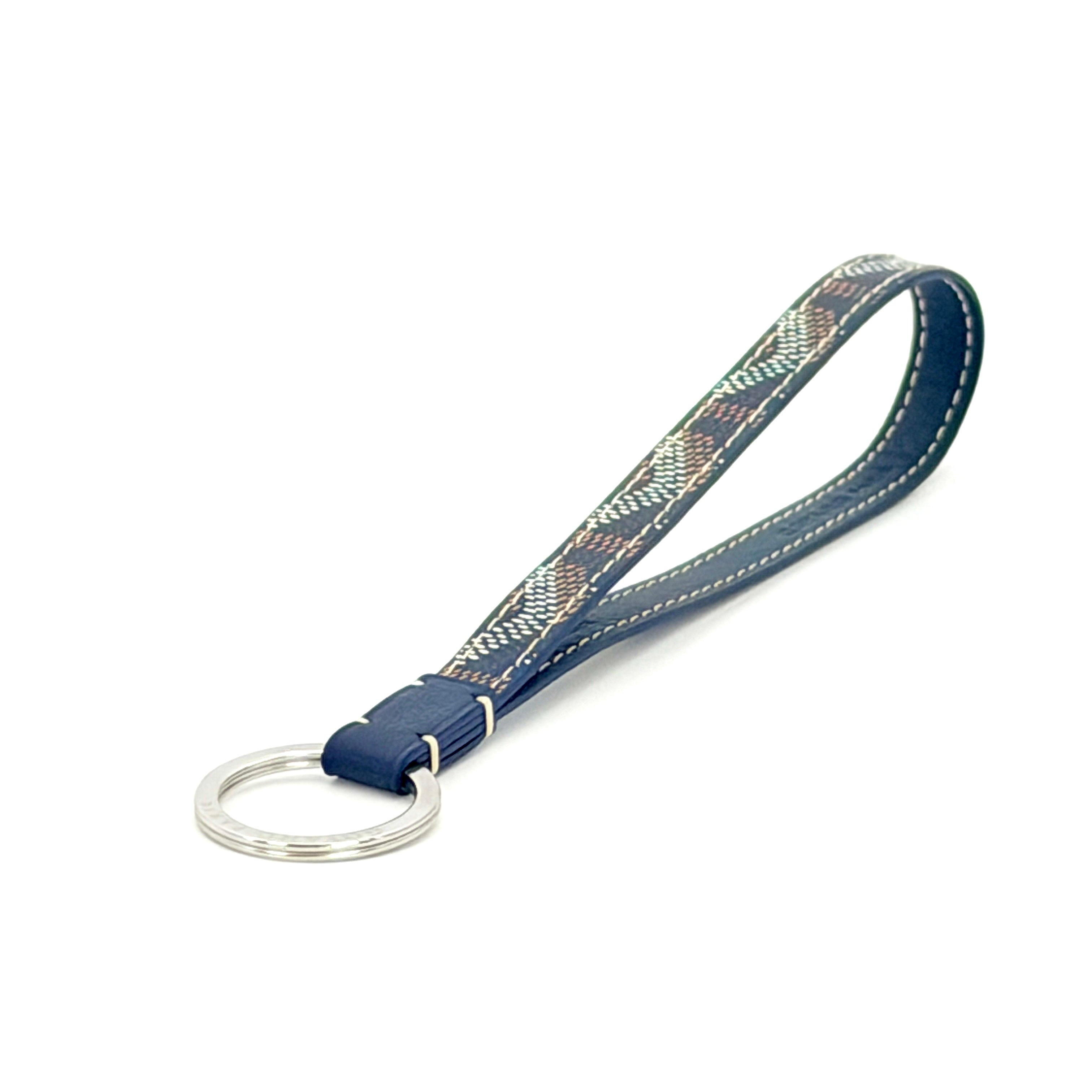 Goyard Sesame Keyring - Navy Bleu