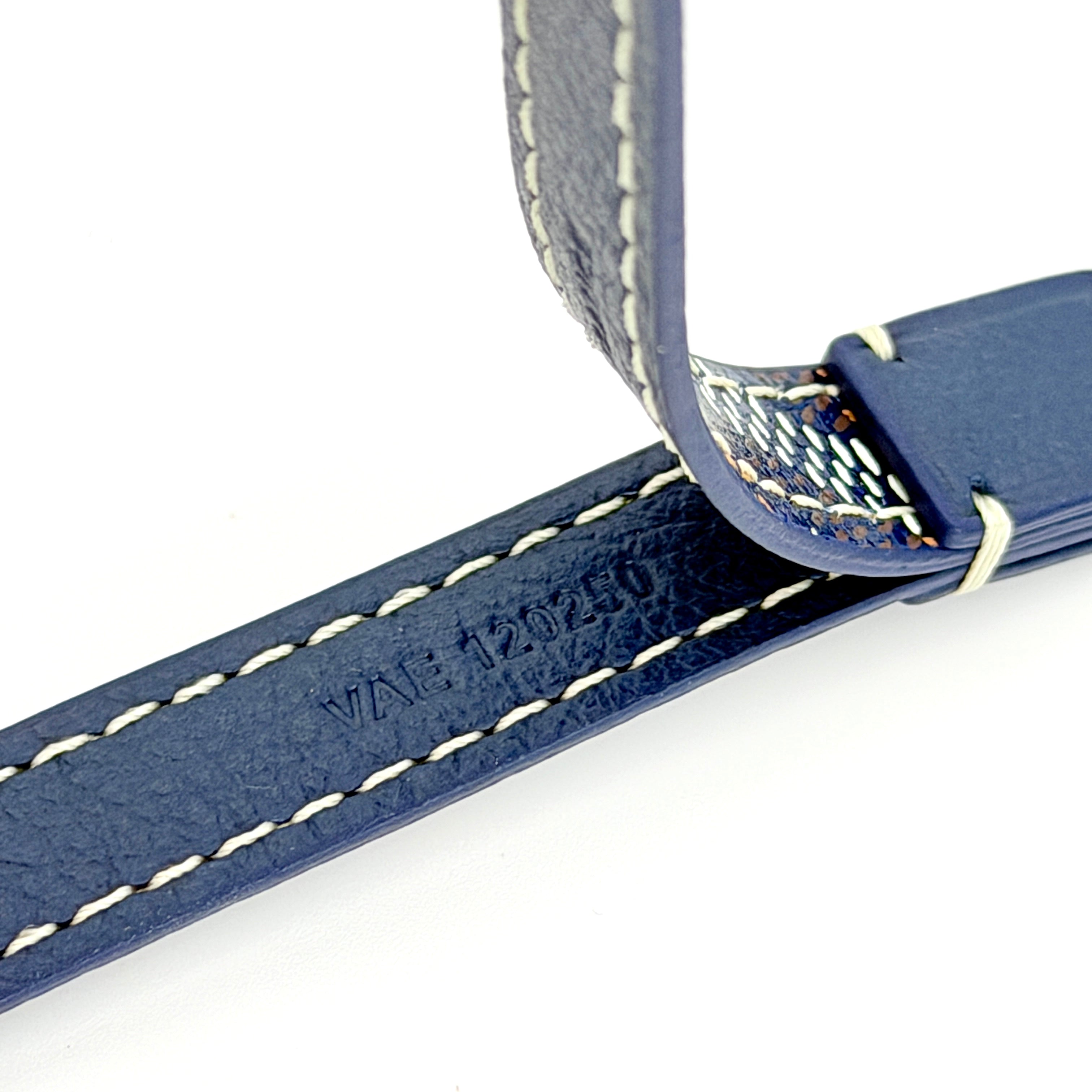 Goyard Sesame Keyring - Navy Bleu