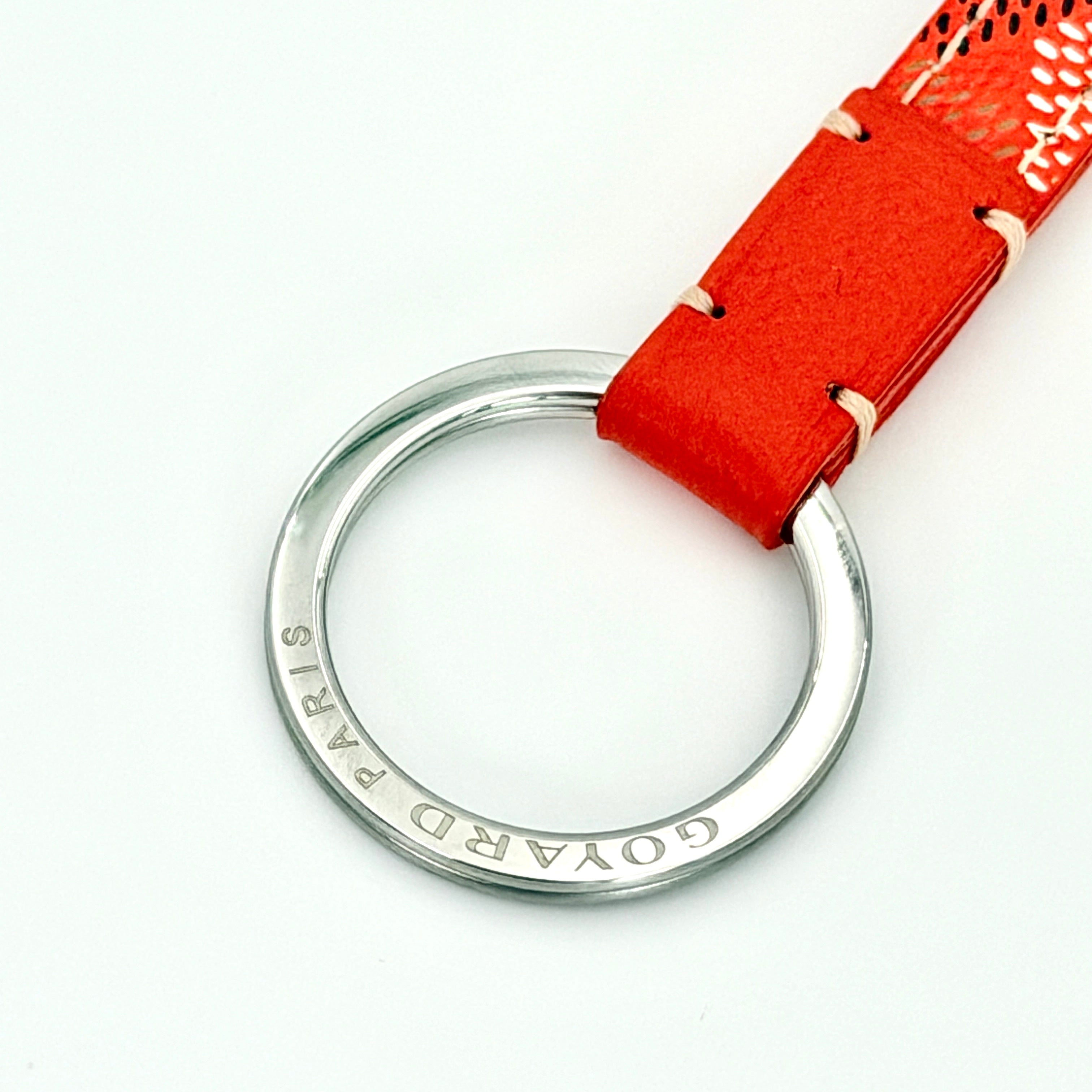 Goyard Sesame Keyring - Orange