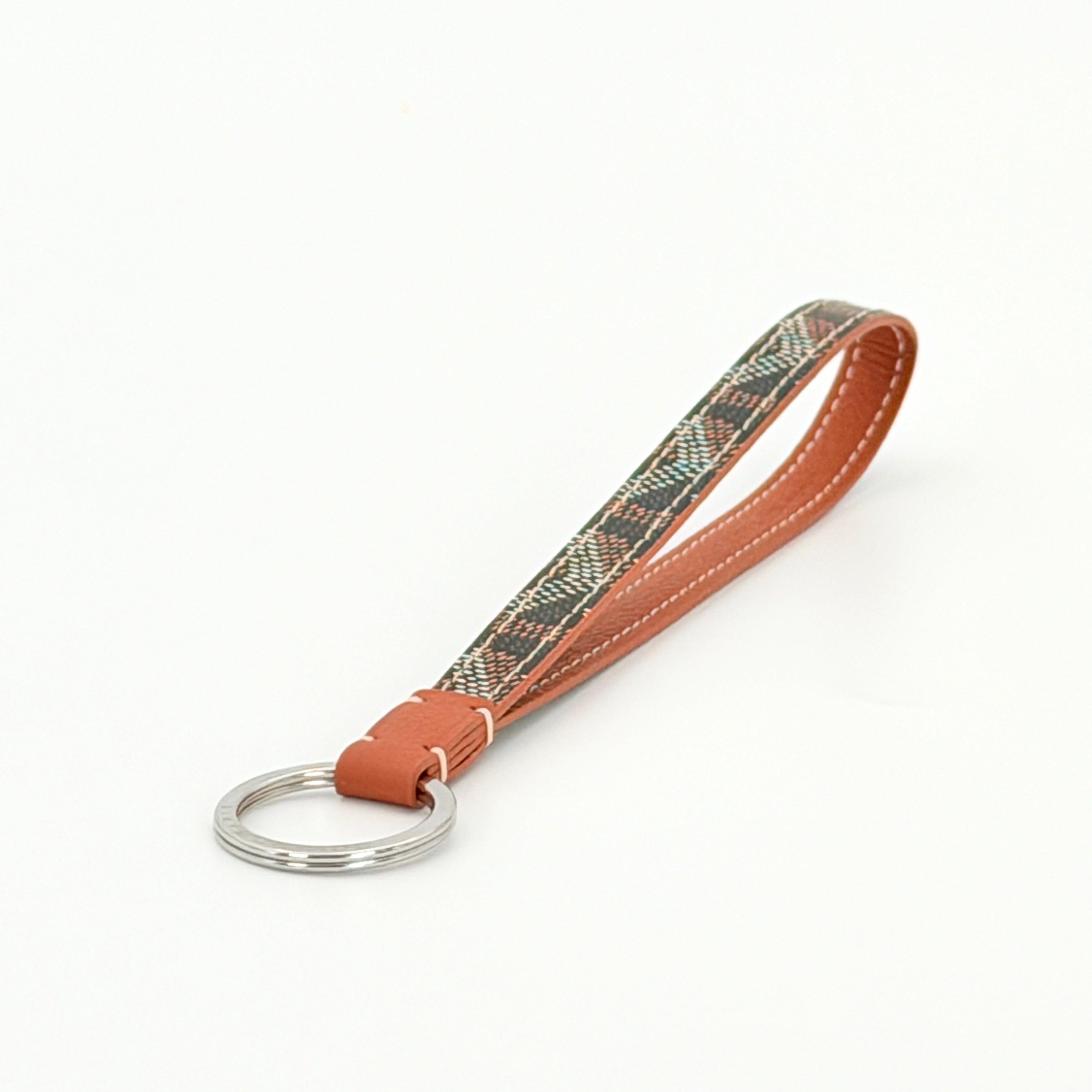 Goyard Sesame Keyring - Tan