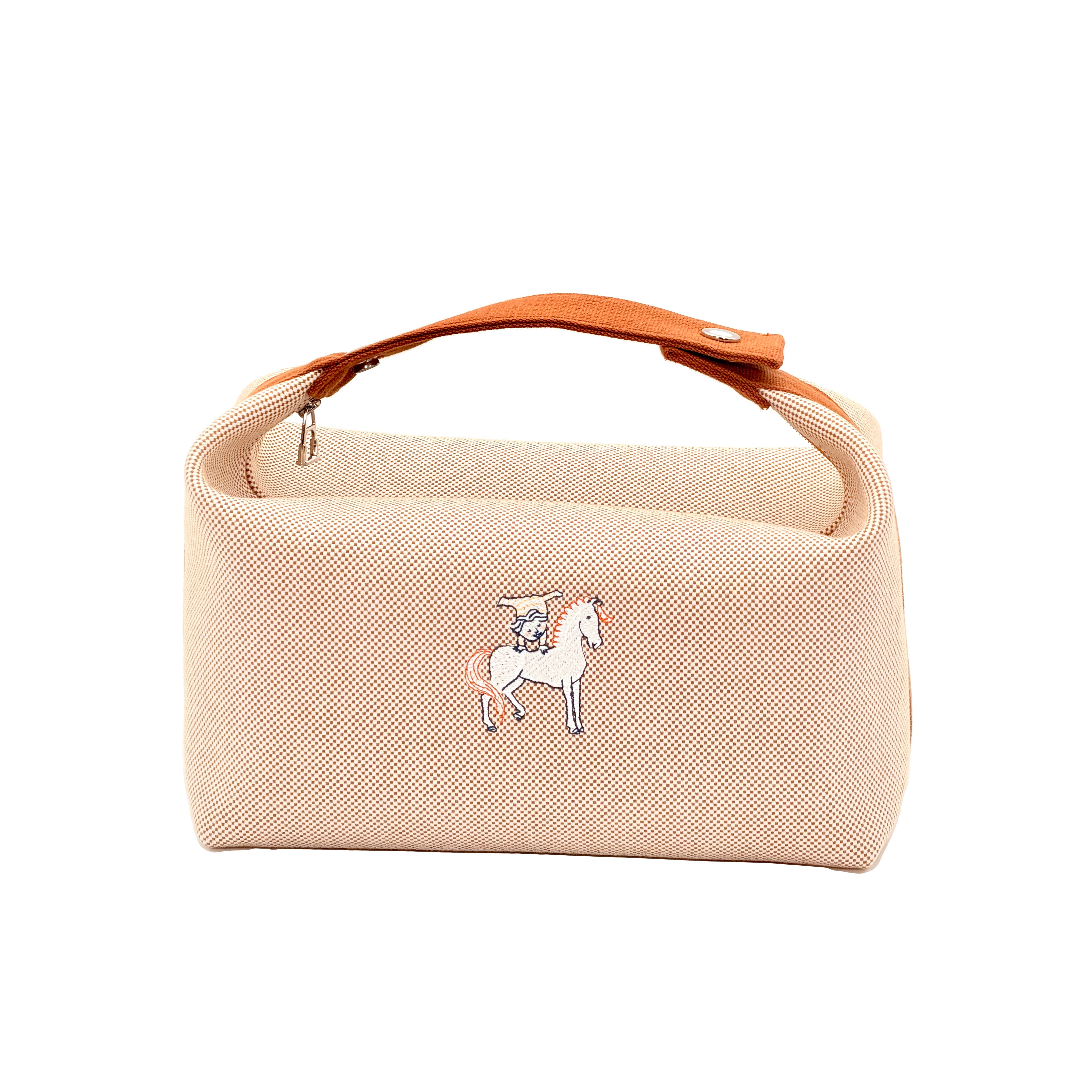 Hermès Bride-a-Brac Cabriole-Biscuit (Large)