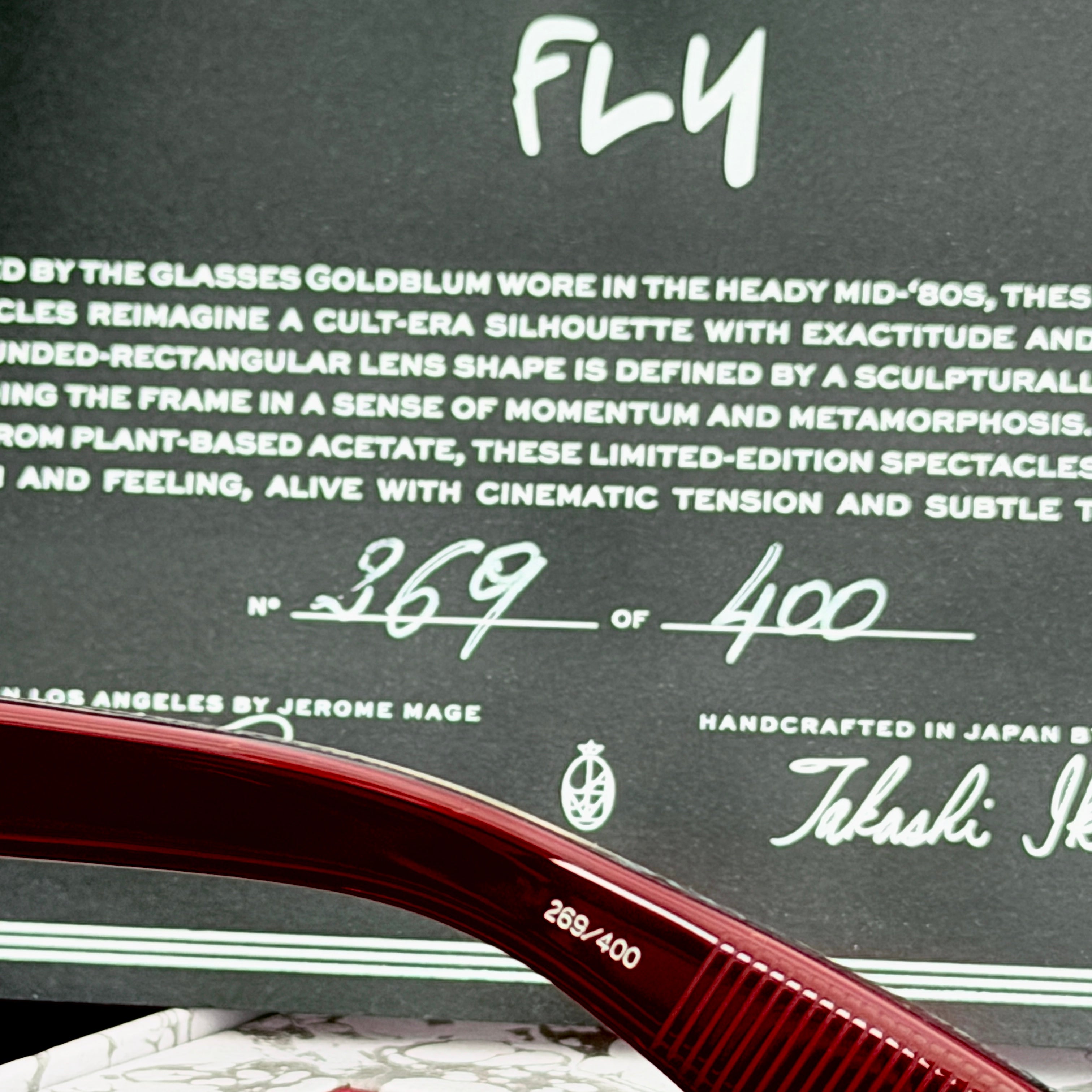 Jacques Marie Mage – Jeff Goldblum FLY – Bloodstone